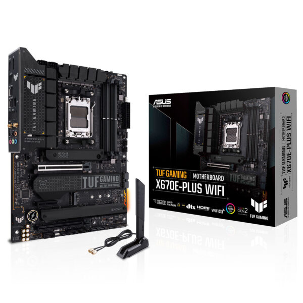 ASUS TUF GAMING X670E-PLUS WIFI " RYZEN 9000 Ready "