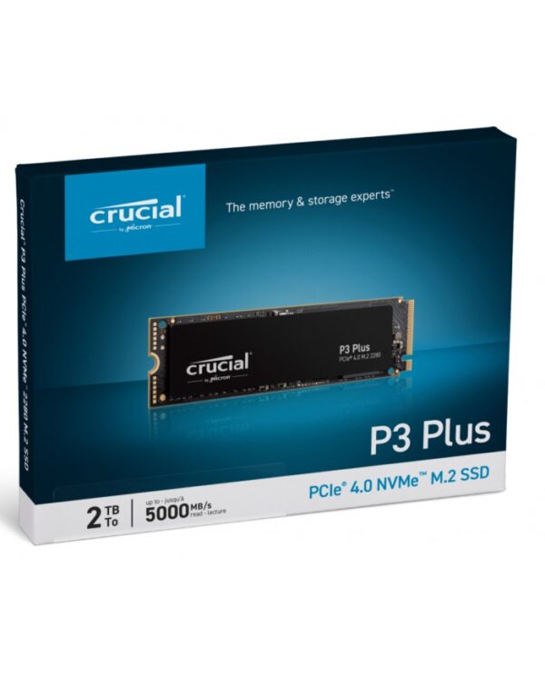 Crucial P3 Plus 2 To 5000 Mb/S M.2 PCI 4.0