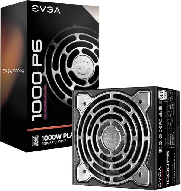 EVGA Supernova 1000 P6, 80 Plus Platinum 1000W, Fully Modular ( Open box )