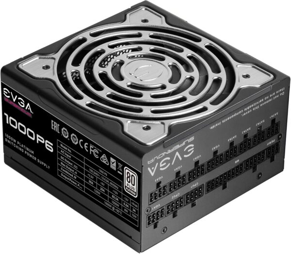 EVGA Supernova 1000 P6, 80 Plus Platinum 1000W, Fully Modular ( Open box ) – Image 2