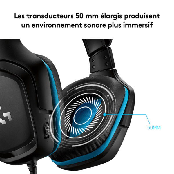 Casque Logitech G432 – Image 3