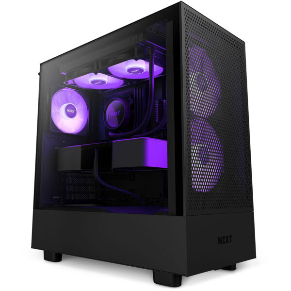 NZXT H5 Flow RGB Black / White " SANS RGB "