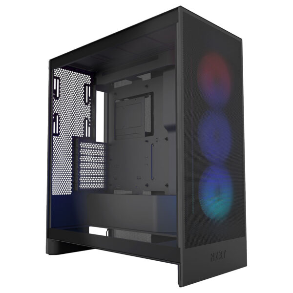 NZXT H7 Flow RGB (2024) ( BLACK/WHITE ) – Image 2