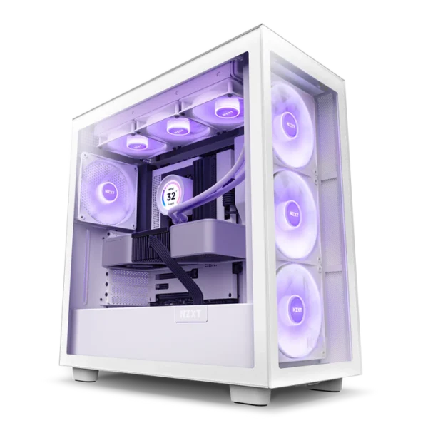 NZXT H7 Elite RGB Blanc