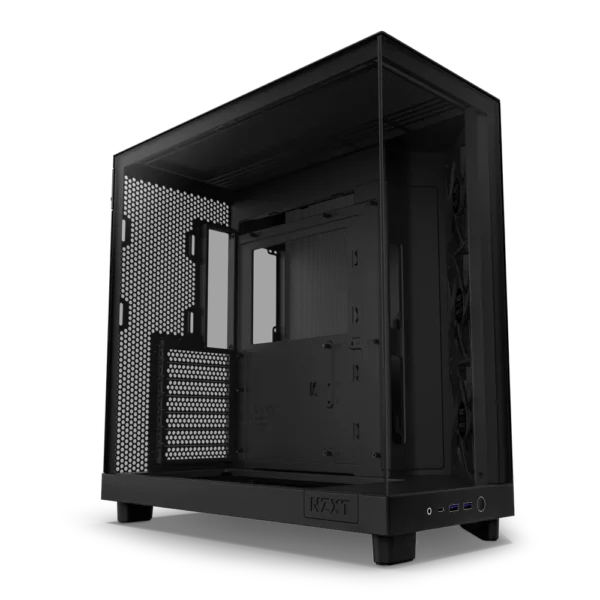 NZXT H6 Flow Blanc / Noir » SANS RGB « – Image 4