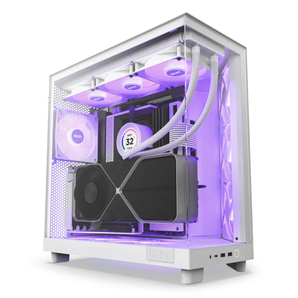 NZXT H6 Flow RGB Blanc