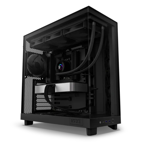 NZXT H6 Flow Blanc / Noir » SANS RGB « – Image 2