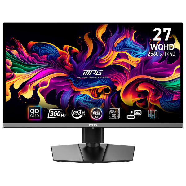 MSI 26.5" LED - MPG 271QPX QD-OLED 2k OLED 360Hz