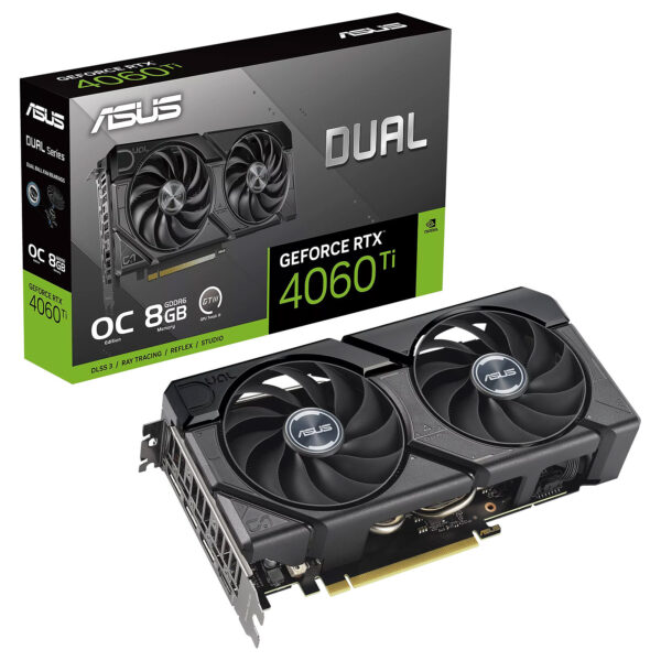 ASUS Dual GeForce RTX 4060 Ti EVO OC Edition 8GB.