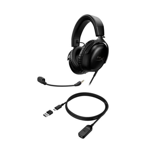 Casque HyperX Cloud III ( BLACK / RED ) – Image 4