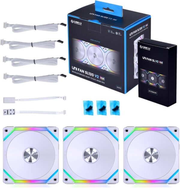 Lian Li UNI FAN SL120 V2 RGB PWM x3