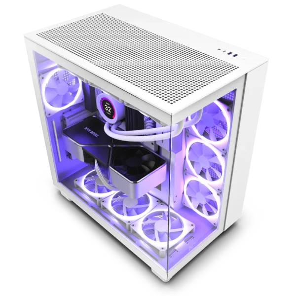 NZXT H9 Flow Blanc