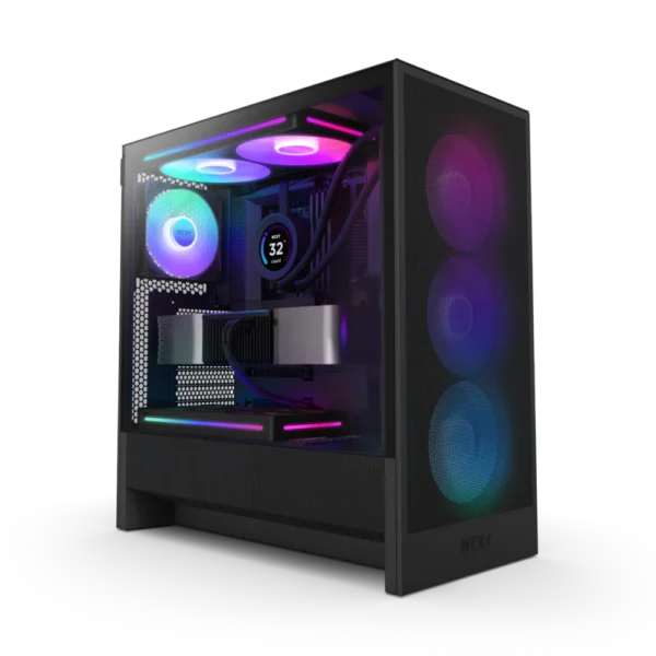 NZXT H5 Flow (2024) RGB Black/white – Image 2