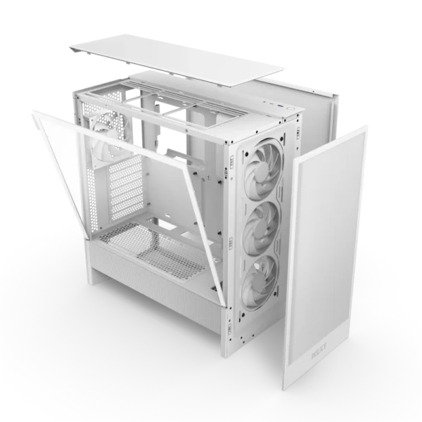 NZXT H5 Flow (2024) RGB Black/white – Image 5