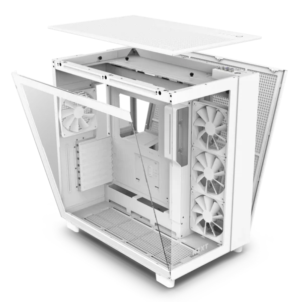 NZXT H9 Flow Blanc – Image 4