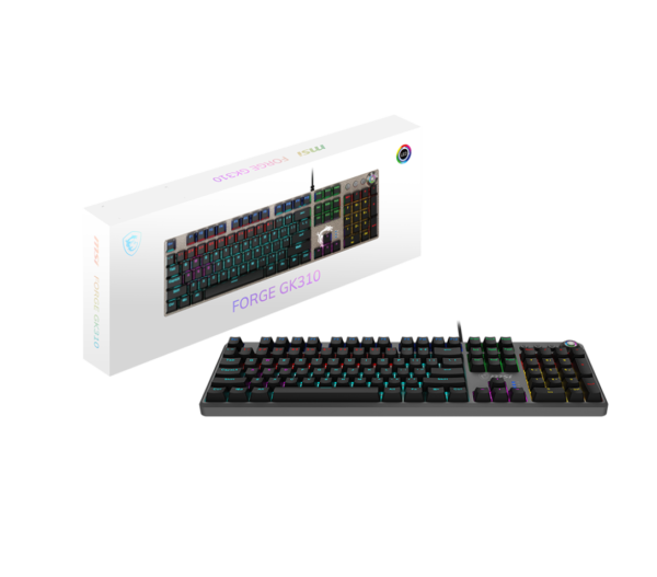 Clavier MSI FORGE GK310 - RED SWITCHES