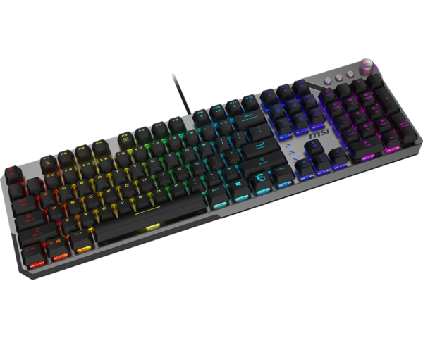 Clavier MSI STRIKE 600 Switches Tactiles Kailh Midnight Pro – Image 5