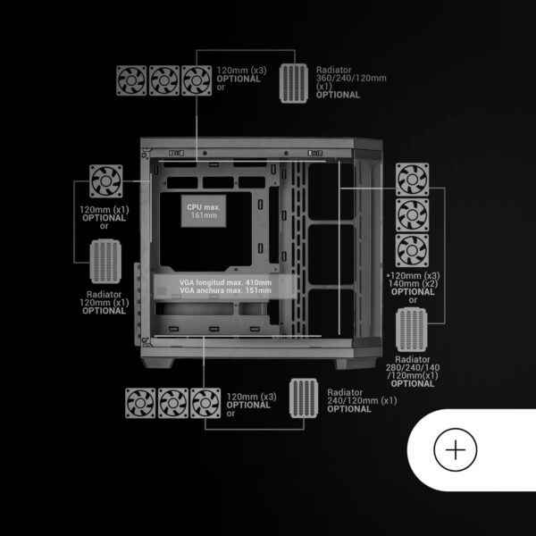 Mars Gaming MC-3TCORE BLACK – Image 8