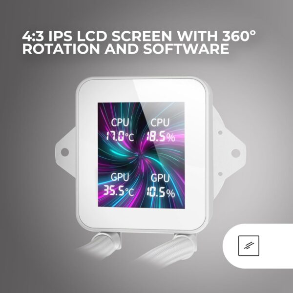 Mars Gaming ML-VISION240 ARGB Ecran LCD IPS BLACK / WHITE – Image 4