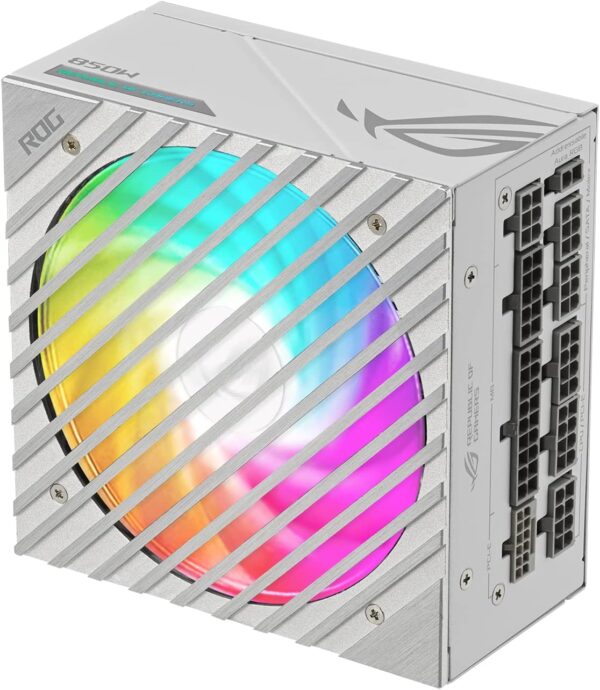 ASUS ROG Loki SFX-L 850W Platinum Black / White (Fully Modular  ARGB Fan, Aura Sync) – Image 3