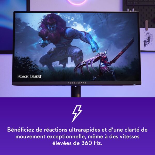 Alienware AW2725DF 27" QHD 360Hz / QD OLED / 0.03ms / 99.3% DCI-P3 / HDR400 / USB-C – Image 2