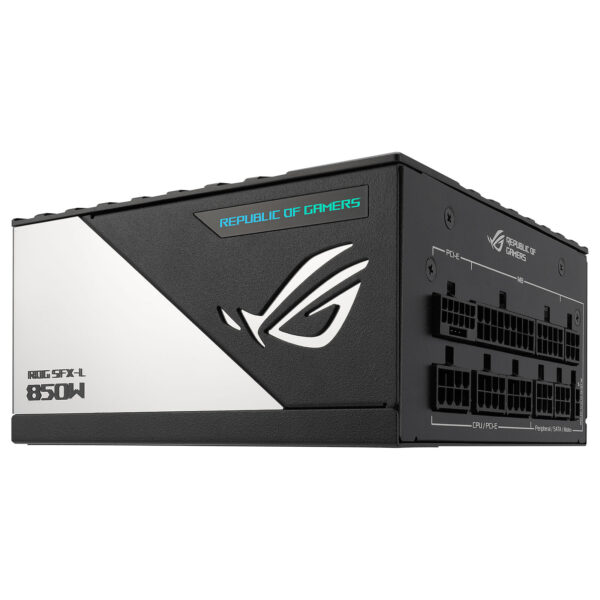 ASUS ROG Loki SFX-L 850W Platinum Black / White (Fully Modular  ARGB Fan, Aura Sync) – Image 4