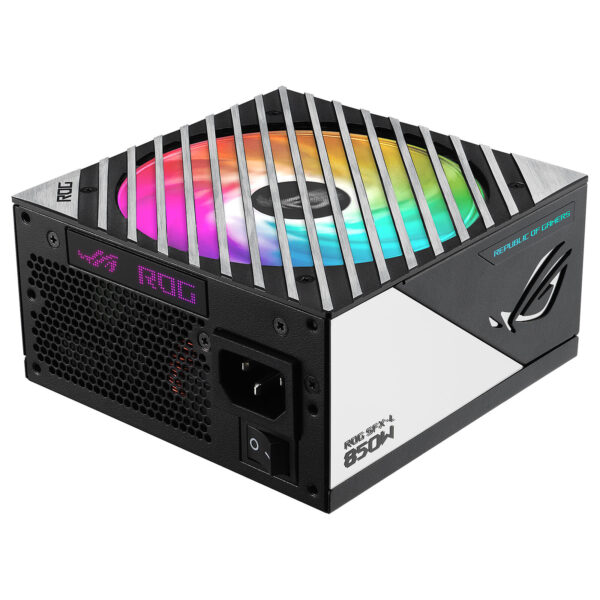 ASUS ROG Loki SFX-L 850W Platinum Black / White (Fully Modular  ARGB Fan, Aura Sync) – Image 6