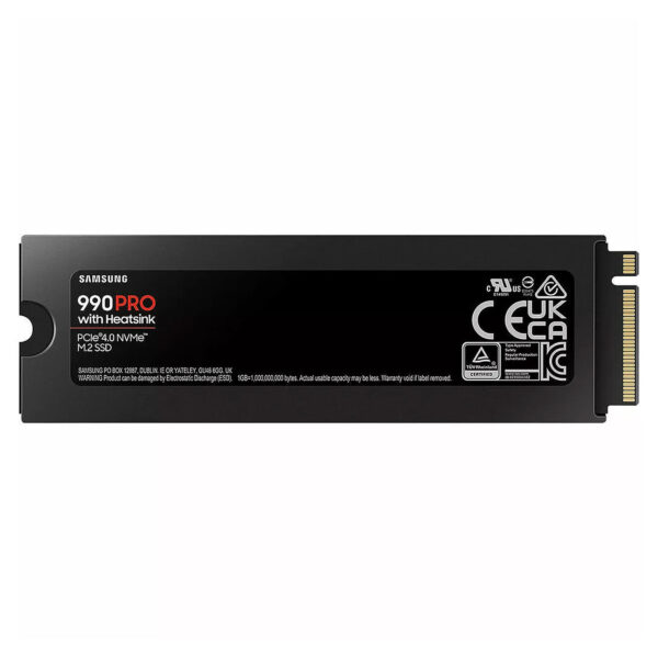 Samsung SSD 990 PRO M.2 PCIe NVMe 1 To avec dissipateur – Image 2