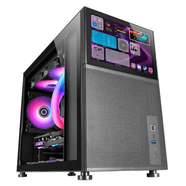 Mars Gaming MC-LCD Black / WHITE