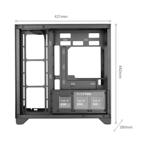 Mars Gaming MC-Vision Black / White – Image 4