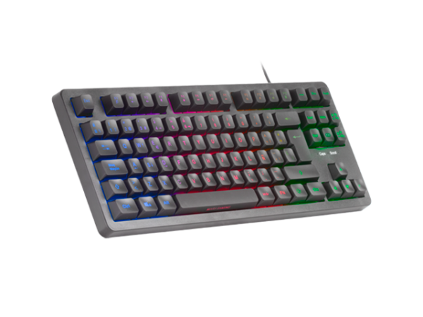 Clavier Mars Gaming TKL MK023 Noir, Blanc / Membrane technologie H-Mech RED – Image 3