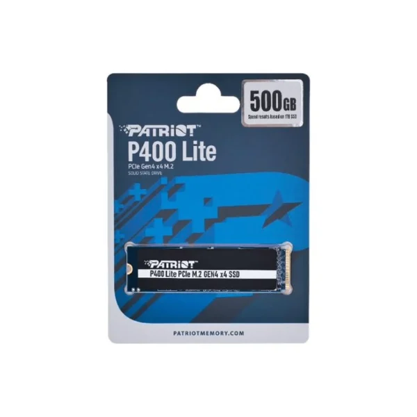 PATRIOT P400 LITE SSD 500GB NVMe m.2 PCIe Gen4x4 (Read/Write Speed up to 3500/2700 MB/s) – Image 2