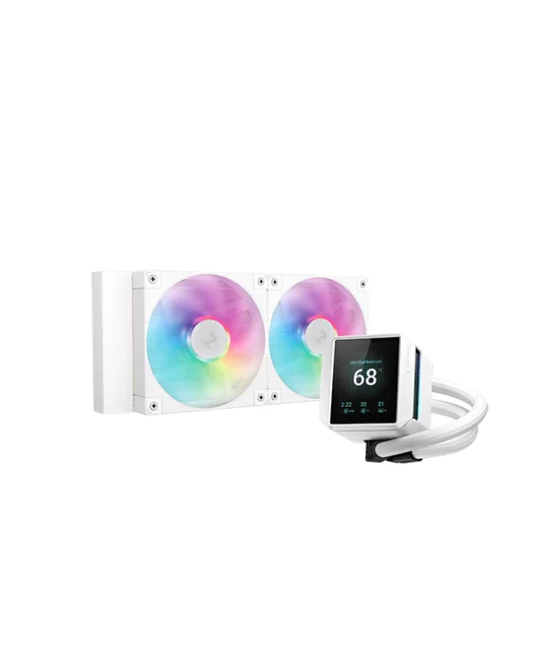DEEPCOOL MYSTIQUE 240 ARGB WHITE