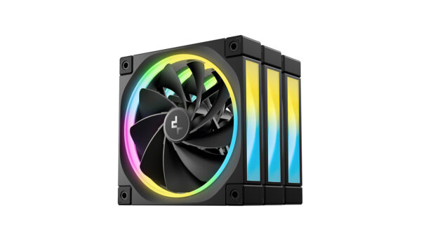 PACK FANS DEEPCOOL FL12R ( BLACK/WHITE )