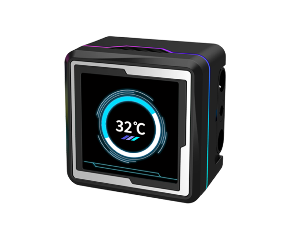 WATERCOOLING RAIDMAX LM240 LCD ARGB ( BLACK ) – Image 2