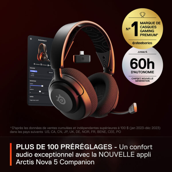 STEELSERIES NOVA 5 WIRELESS – Image 3