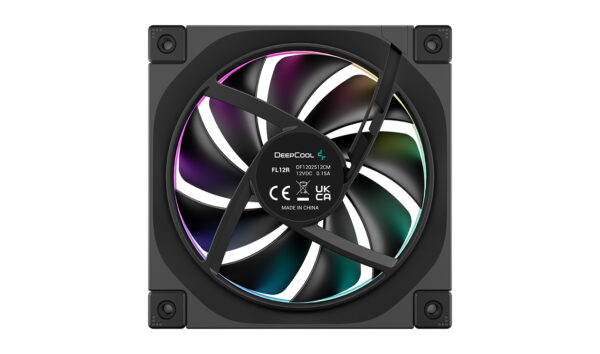 PACK FANS DEEPCOOL FL12R ( BLACK/WHITE ) – Image 5