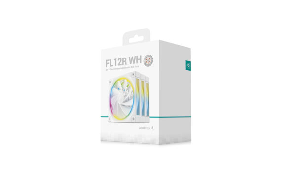 PACK FANS DEEPCOOL FL12R ( BLACK/WHITE ) – Image 8