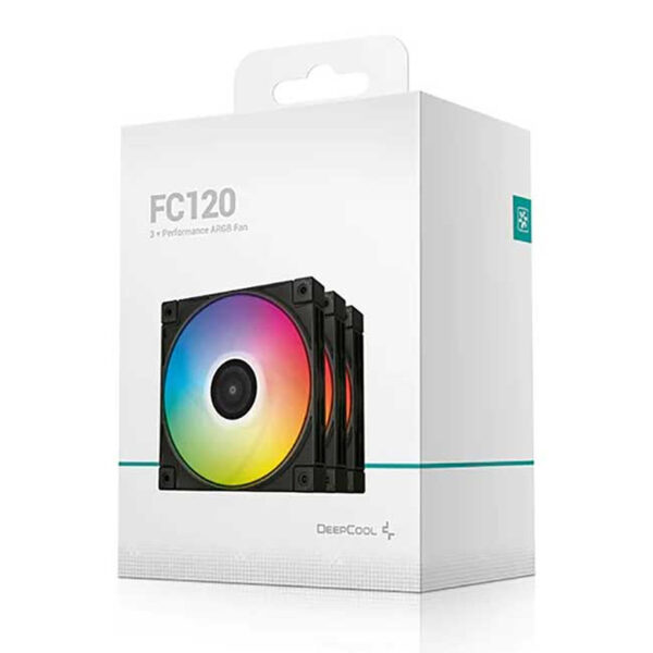PACK FANS DEEPCOOL FC120 ( BLACK/WHITE ) – Image 7