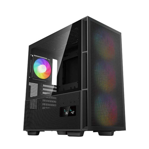 DEEPCOOL CH560 DIGITAL ( BLACK/WHITE ) 4 FANS ARGB