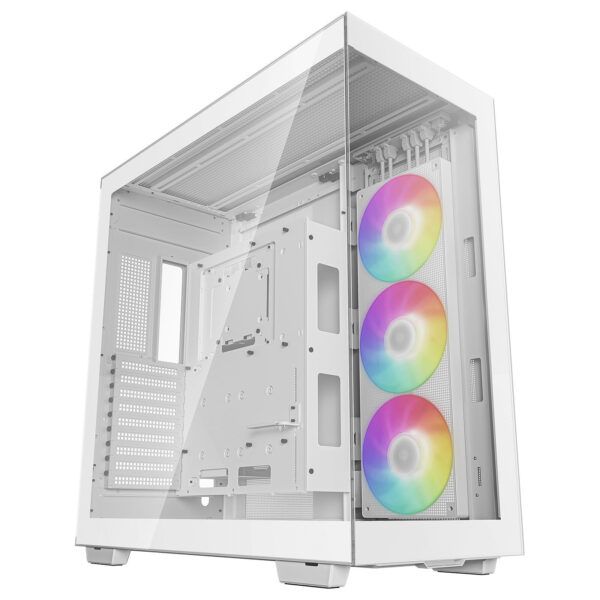 DEEPCOOL CH780 ( BLACK/WHITE ) 3 FANS ARGB