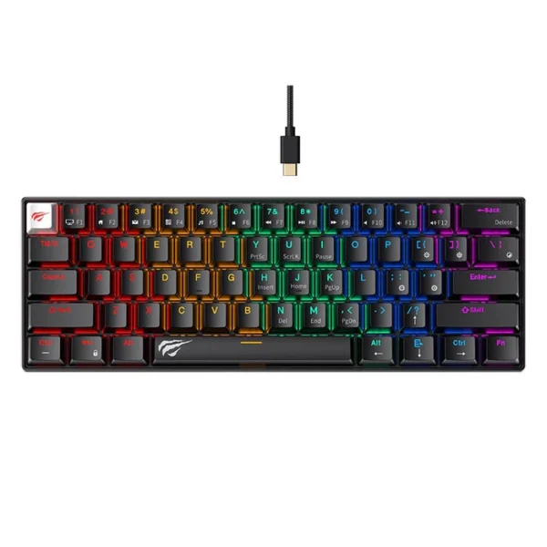 HAVIT KB903L ( BLACK / WHITE )
