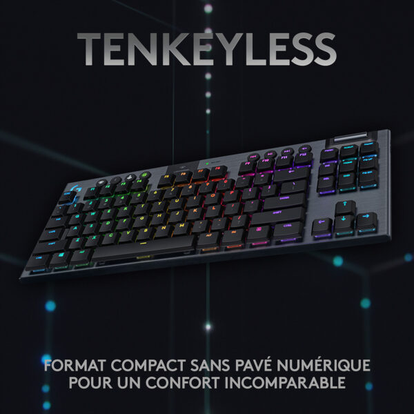 LOGITECH G915 TKL LIGHTSPEED WIRELESS MECANIQUE – Image 2