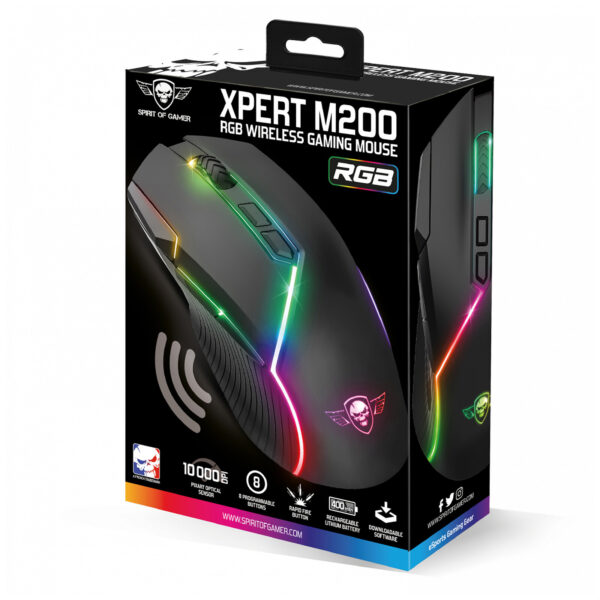 SOURIS SPIRIT OF GAMER XPERT M200 RGB WIRELESS – Image 2