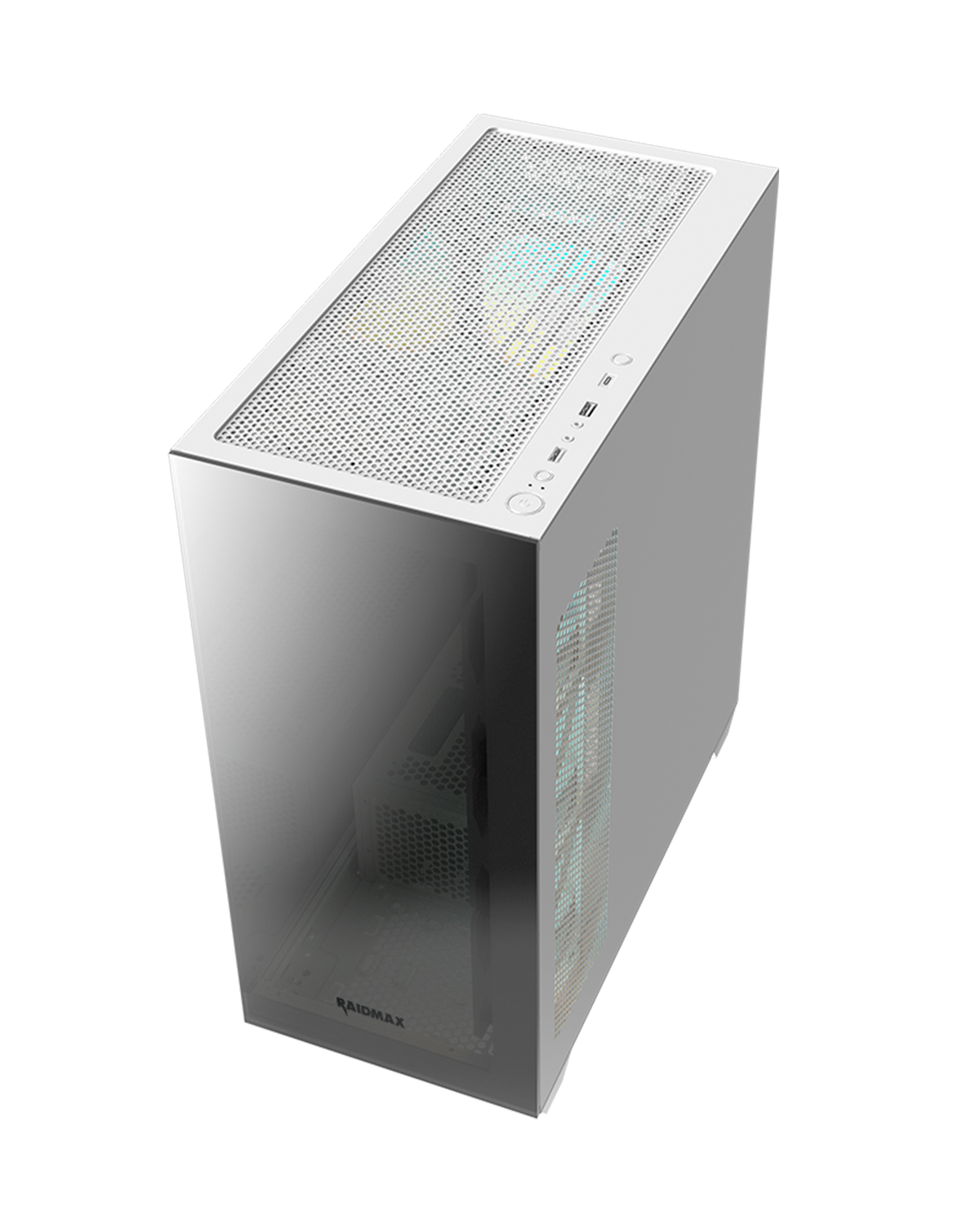 RAIDMAX I800 CHROME WHITE X4 FAN ARGB