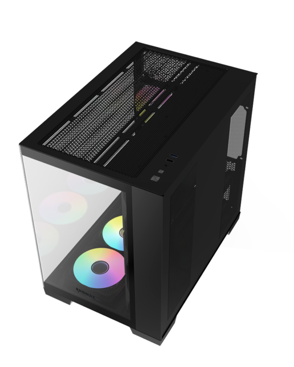 RAIDMAX i610 BLACK 7 X FAN STATIC – Image 3