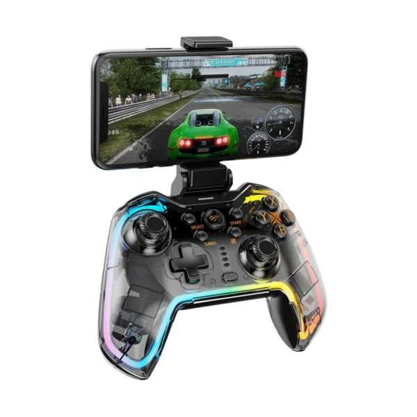 MANETTE HAVIT G158BT PRO TRANSPARENT RGB – Image 2