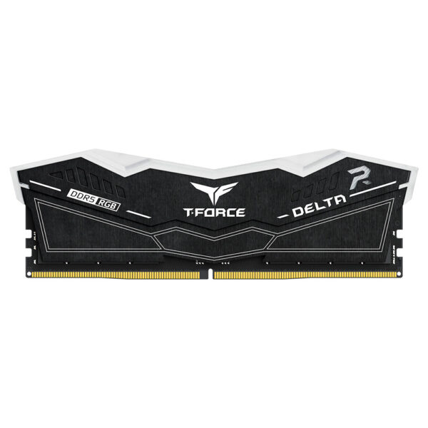 TEAMGROUP 32GB (2x16GB) 6400MHz T-Force Delta RGB DDR5 CL38 Intel XMP 3.0 / AMD EXPO Black – Image 3