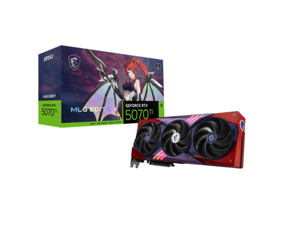 MSI GeForce RTX 5070 Ti 16GB MLG Edition OC GDDR7