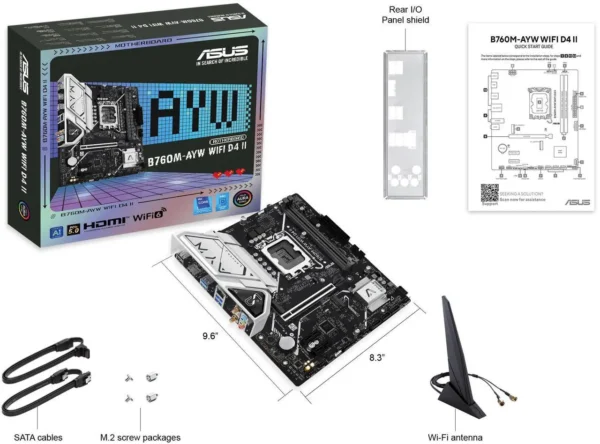 ASUS B760M-AYW WIFI D4 II – Image 3